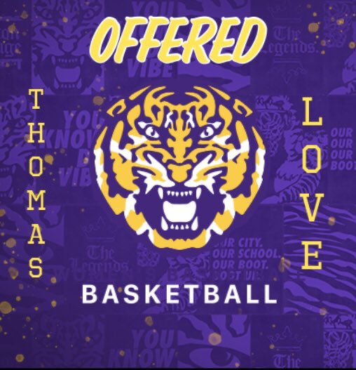 T2Love_'s tweet photo. Blessed to receive a offer from Louisiana State University🙏🏽 #DifferentFam👨🏾🎤 #GoTigers🐯💜💛 https://t.co/3rnMmjPaLv