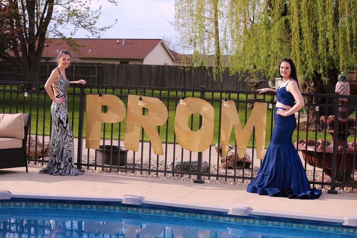 What are you doing with those prom dresses? We had a backyard prom this weekend for our daughter and a friend. We would love to see what you are doing and include the pictures in the yearbook!   Send us your pictures! Lori.terry@rc255.net.