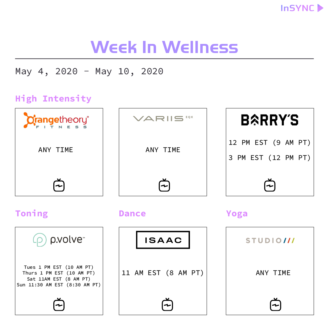 InSYNC_platform's tweet photo. For this week's #WeekInWellness...
Links in recent post below ⬇️⬇️⬇️
https://t.co/kif86FWngD
@orangetheory @Variis @BarrysBootcamp @isaacboots @StudioThreeCHI
#freeworkout #morelife #torchd #orangetheoryathome https://t.co/VIDZqX24YZ