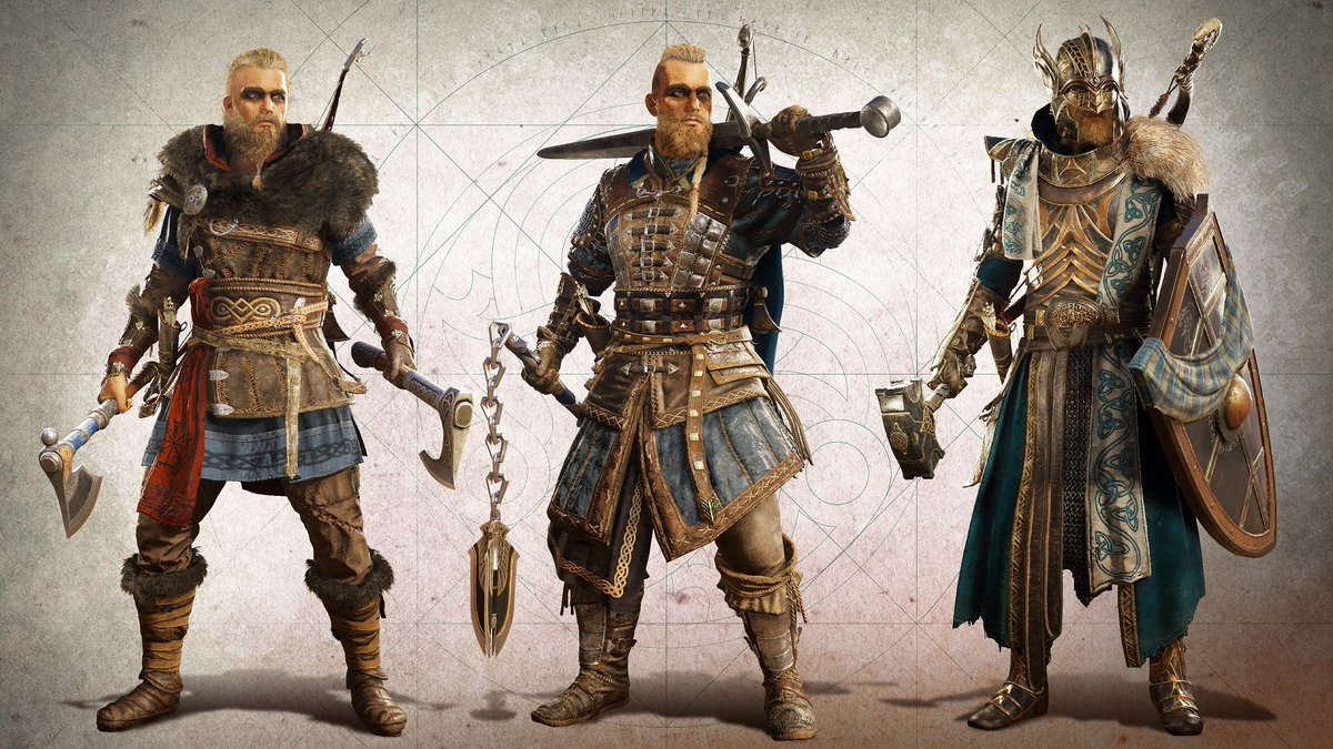 AccessTheAnimus's tweet image. #AssassinsCreedValhalla news!

- Main cities: London, Winchester, and Jórvík (York), with several minor towns - and Norway - to explore

- Every piece of gear will be unique (no copies of the same item)

- Weapons: round and tower shields, flails, spears, bearded and Dane axes