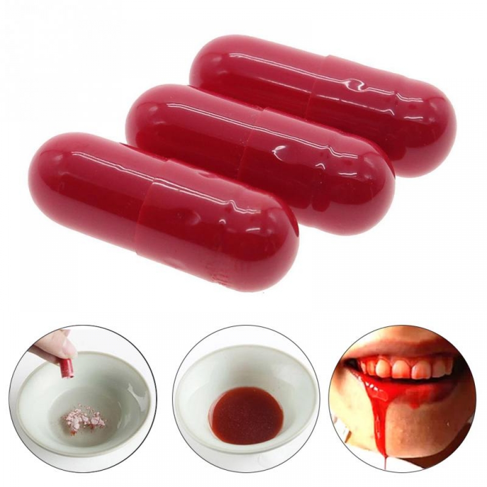 and_gag's tweet photo. ##bloodcapsules #fakeblood #gagandprank #Halloween #prank #vampire 3Pcs Fake Blood Pill Vampire Capsules https://t.co/MNZFQrtgBJ https://t.co/Hz60M54NXt