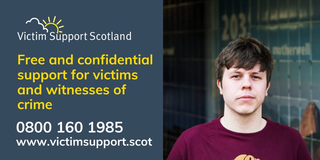 During this difficult time people affected by crime may feel isolated when they need help the most. 

<a href="/VSScotland/">Victim Support Scotland</a> can help offer support. Contact their free and confidential helpline or webchat service (8am-8pm, Mon - Fri).

➡️ ow.ly/ohTh50ztWQH