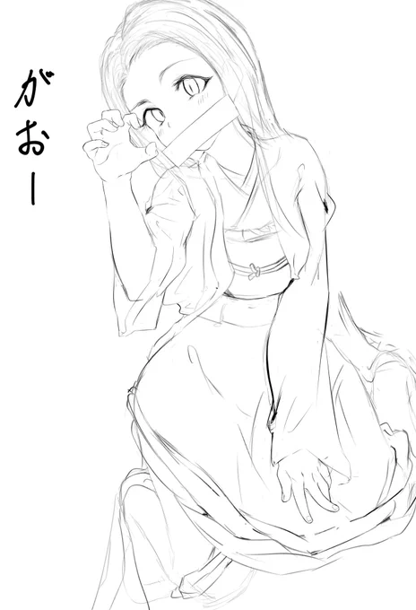 下書き途中ー
最近下書きばっかりでなかなか完成しない…
#鬼滅の刃
#禰豆子 
