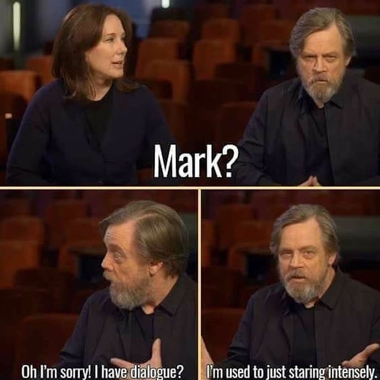 Gotta love Mark Hamill 😂😂, wish I could meet him in real life
