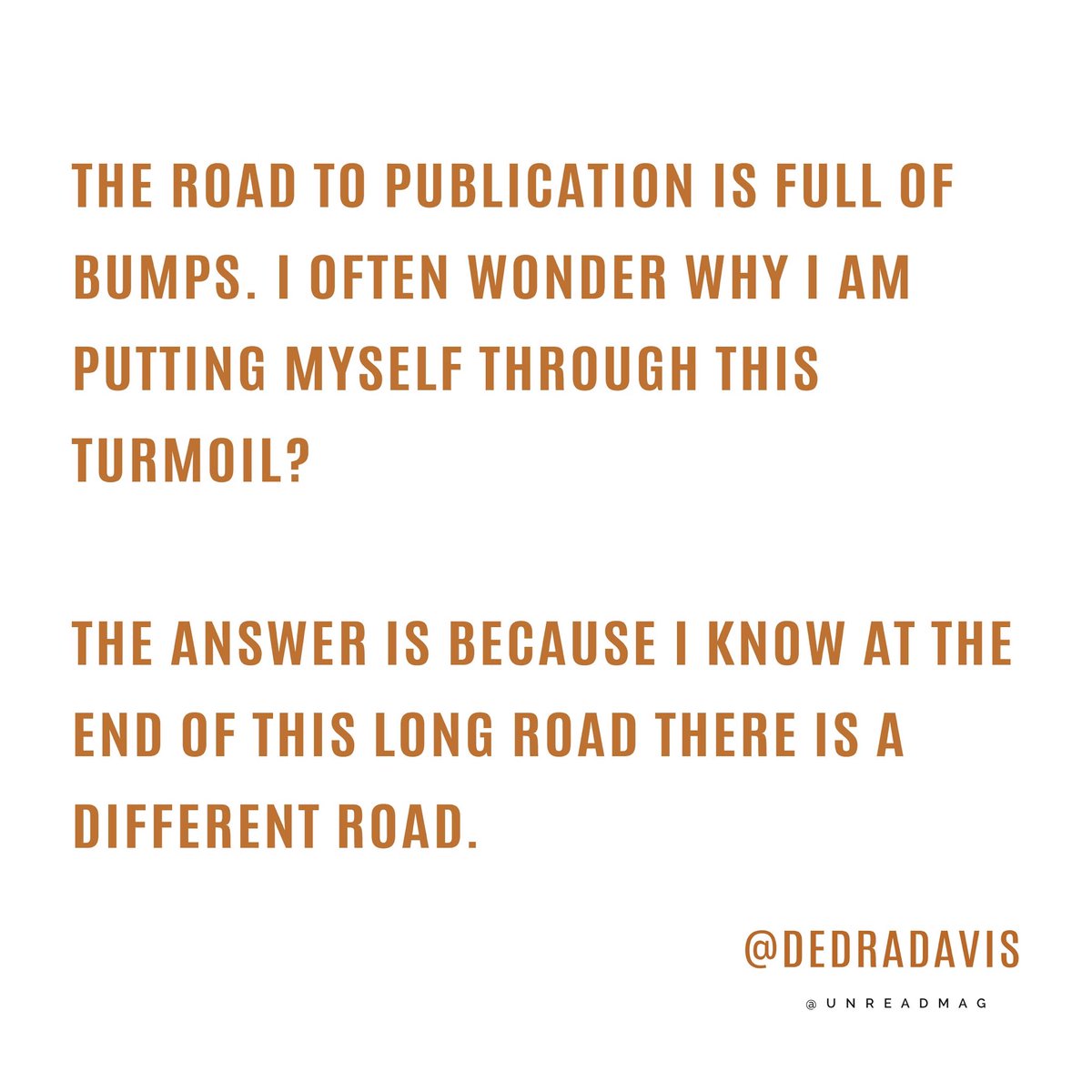 unreadmag's tweet photo. Mother, #Writer, Journalist, #Freelancer &amp; Blogger - @dadavis3 is no stranger to the Unread family and for Issue 17, she shares her road to publication! 📚 A refreshing read for those also on the journey to make their publishing dreams come true https://t.co/oR0J3N7v0Q #amwriting https://t.co/5XMhOzdR35