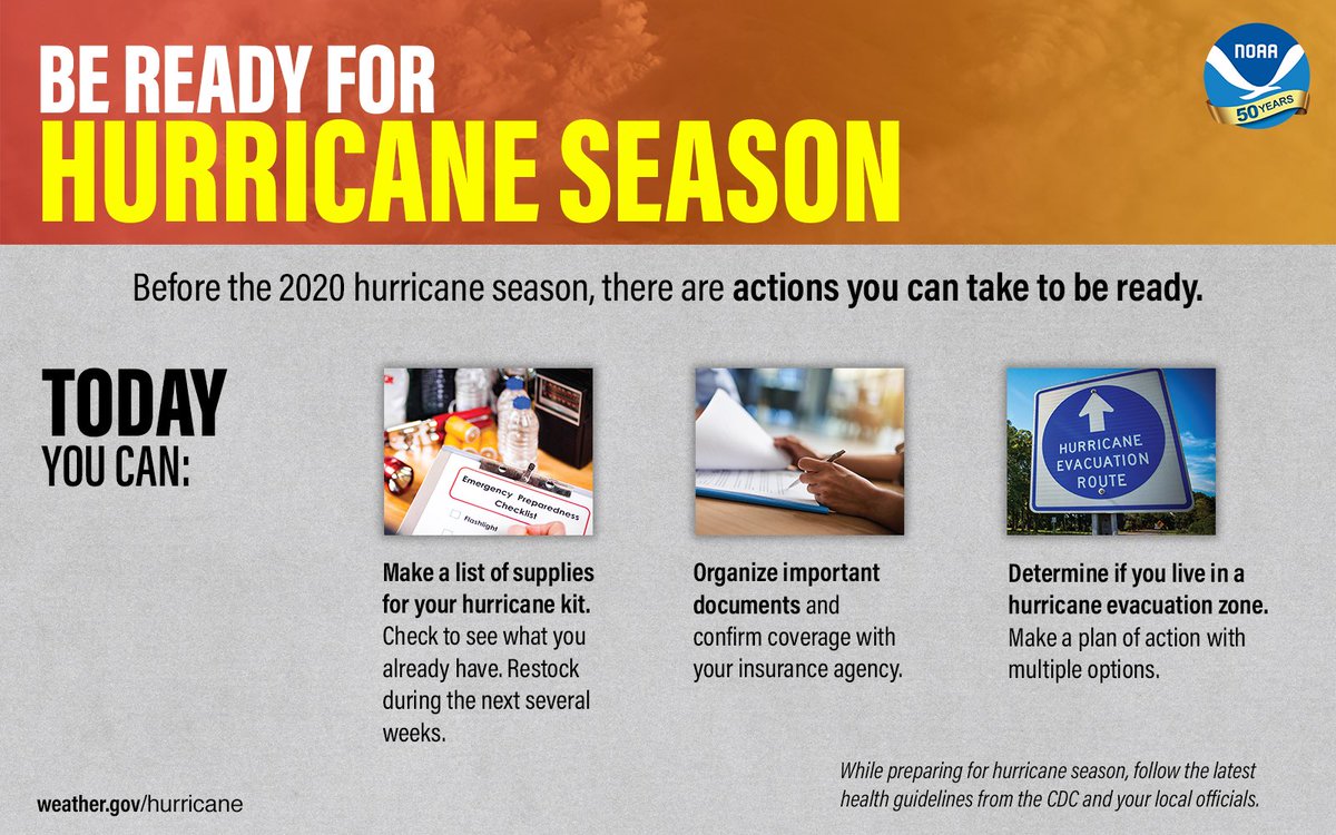 #NMCPReadyForTheFightTonight #HurricanePrep #HurricaneStrong
Hurricane Preparedness Week is May 3-9. With hurricane season beginning on June 1, NMCP will post information and weather updates as necessary to keep you informed.