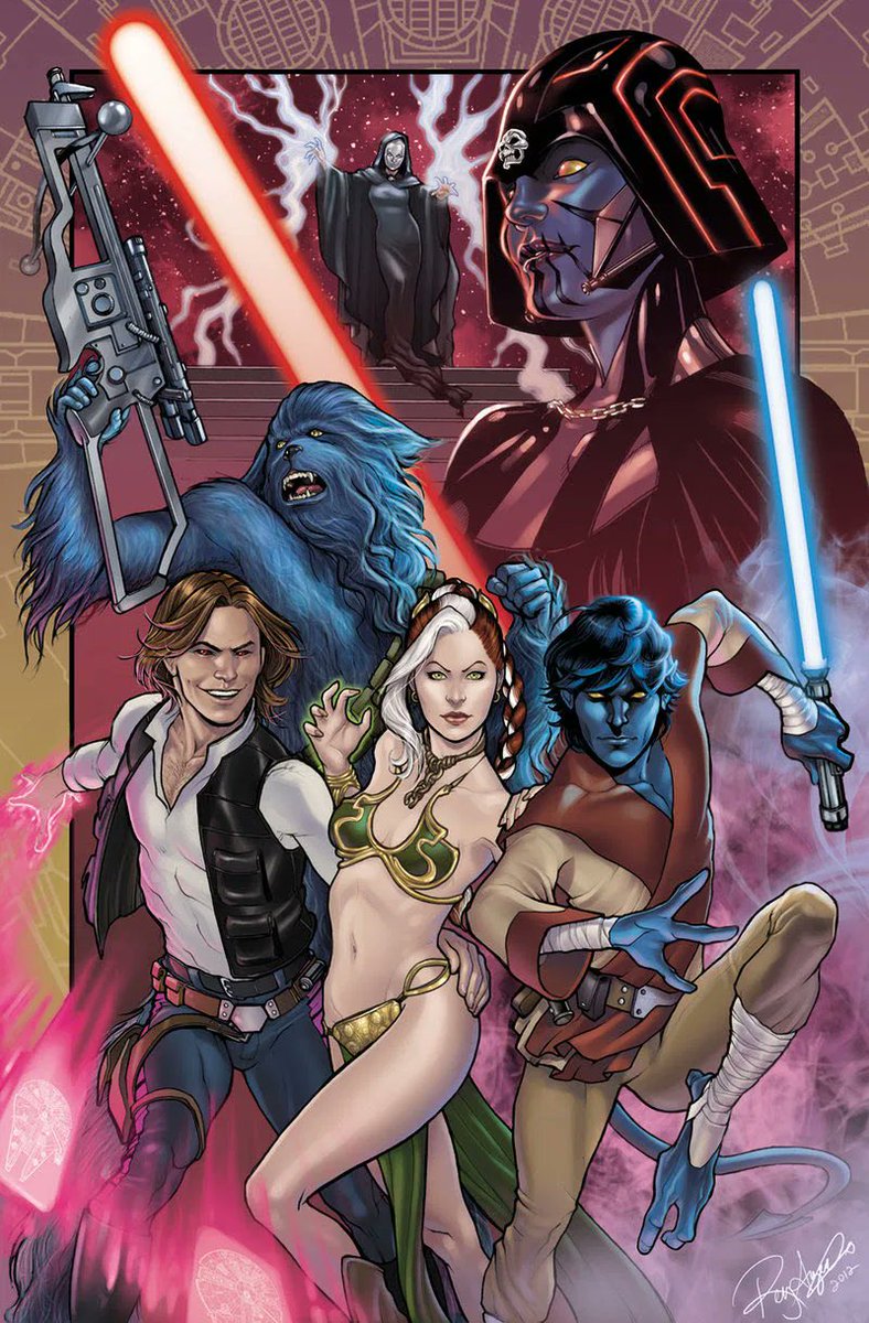 UncontrolMarie's tweet photo. #StarWarsDay
#XMENStyle #StarWars https://t.co/corPrNk8tM