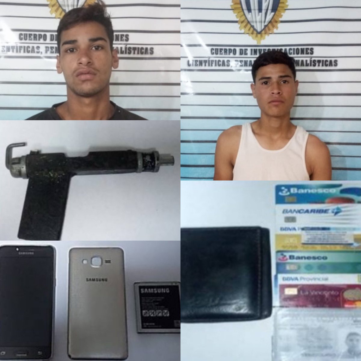 #Cicpc capturó a dos azotes por robo a mano armada en El Junquito. 
instagram.com/p/B_xhAj0pfYV/…