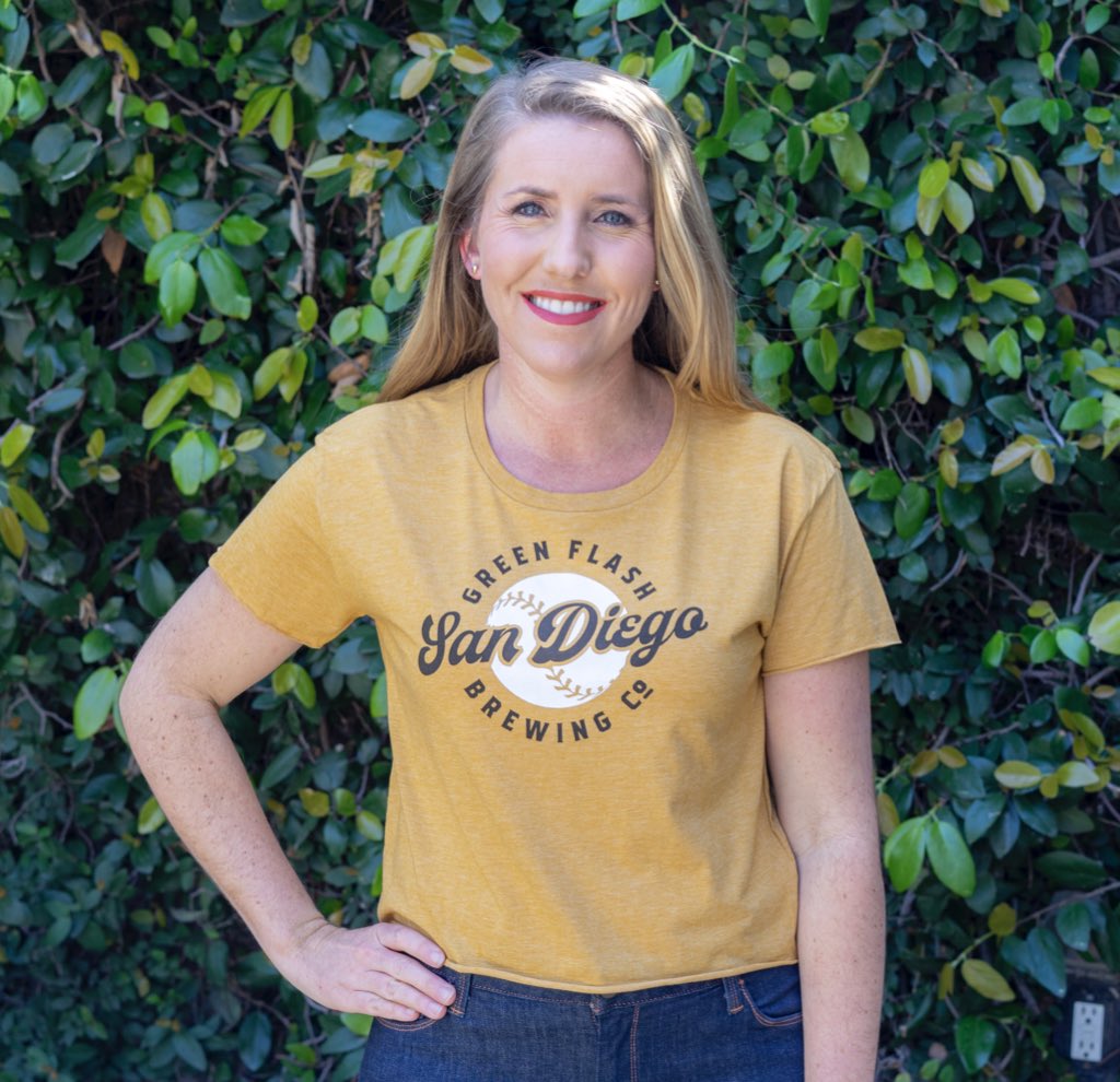GreenFlashBeer's tweet photo. We’re all missing baseball in San Diego, but you can still rep these fresh new Ts. Shop online at https://t.co/5w458apWAQ #greenflashbeer #SDbaseball https://t.co/T1gVXJOhd9