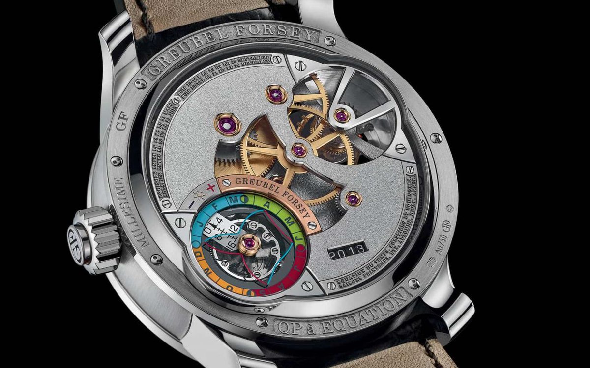 HorlogerMx's tweet photo. ⌚ Greubel Forsey presenta el nuevo QP À Équation, pieza desarrollada con un lenguaje de diseño y un enfoque conceptual que no te puedes perder 👇🏻

https://t.co/ktgBCVZOWA https://t.co/0qA5Gox0sg