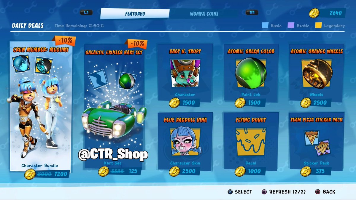 CTR_Shop's tweet photo. Todays items in the pit stop!
Whats your favourite? 👍
Leave a follow for daily updates!
#CTR #CTRNitroFueled 
#CrashTeamRacing
#CrashTeamRacingNitroFueled
#CrashBandicoot https://t.co/HvmePLSTM0