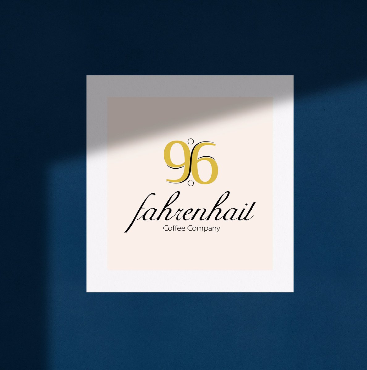 Elafstudio's tweet photo. 96° Fahrenheit | Logo Design https://t.co/RoidRJAetc