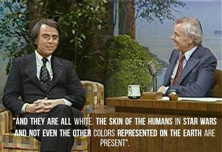 Carl Sagan on The Tonight Show with Johnny Carson, being asked about what he thinks on star wars. #MayThe4thBeWithYou