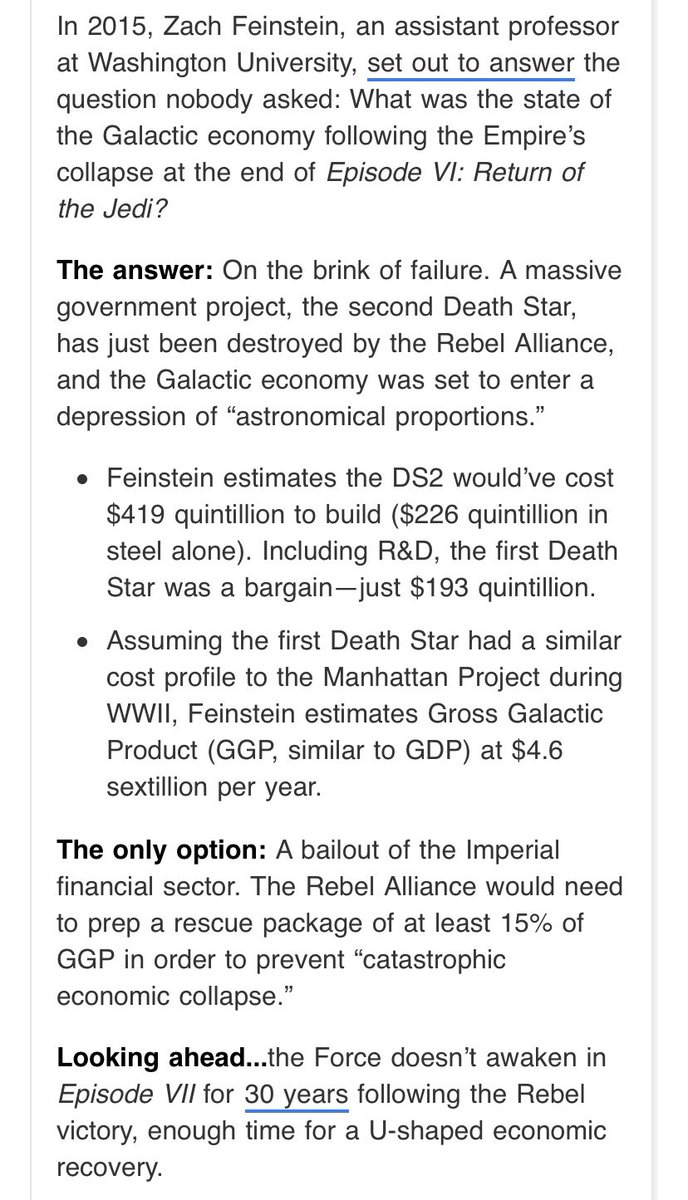 ShivK27's tweet photo. This gives me A New Hope that our economy won’t suffer as much as the Galactic Empire. 

#MayThe4thBeWithYou 🧘🏽‍♂️ https://t.co/seZwMODuho