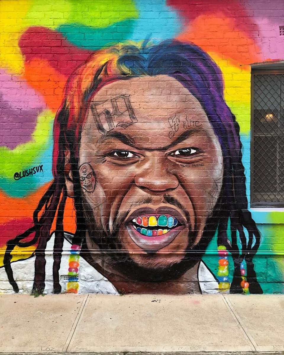 50cent's tweet photo. i’m sick of this shit, he think i can’t find his ass in australia. i’m a have a knot put right on his fucking head. 👊#bransoncognac #lecheminduroi https://t.co/Y16sKrZBUr