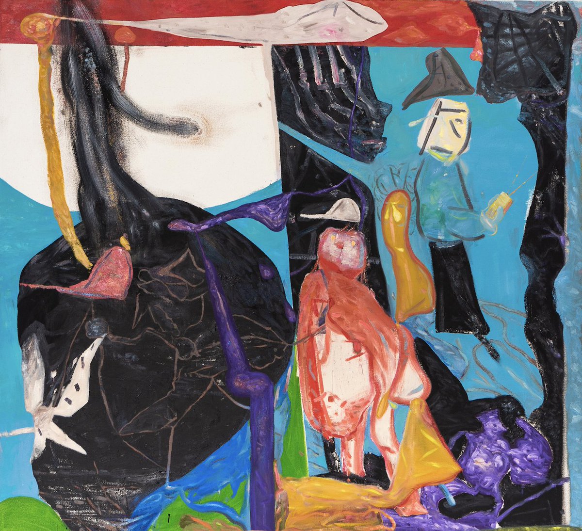 Sutton's tweet image. How does #technology impact art making, as well as visual culture at large? #ScottAnderson’s new virtual exhibition “Biotech,” now available via @DennyDimin’s and @artsy’s websites, investigates. #PromotingCreativity