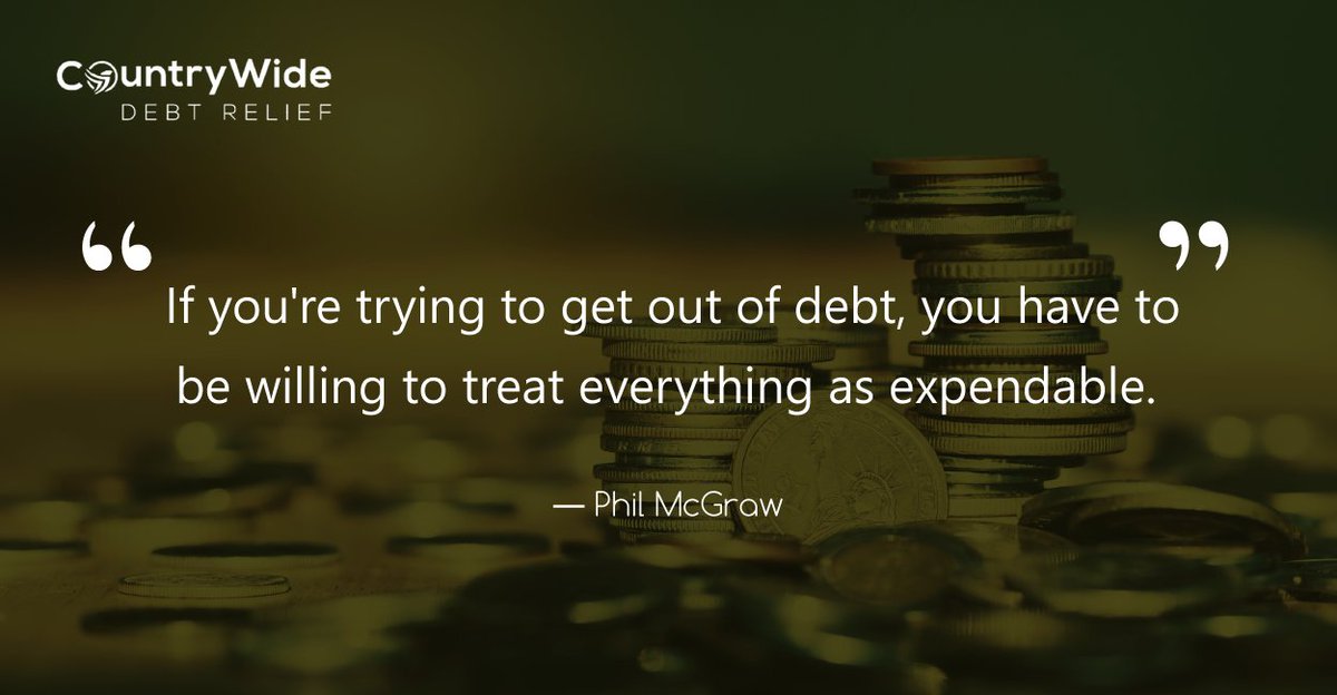 CWDebtRelief's tweet photo. Restricting yourself from unnecessary expenditure can only help you get out of debt. 

#MondayMotivation #QuoteOfTheDay #DebtFreeLife #DebtFreeLifestyle https://t.co/qW3K0BgR3i