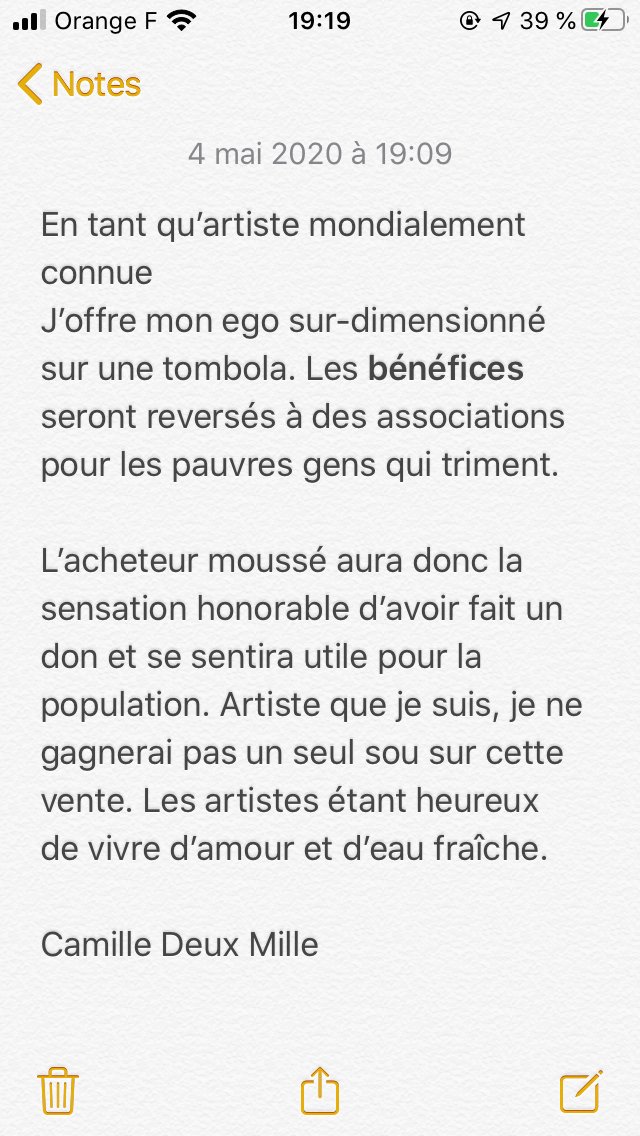 Camille Deux Mille (@camillemazier) on Twitter photo 