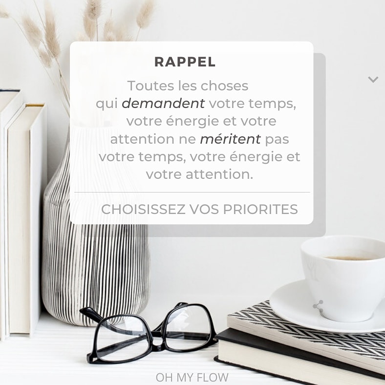 #PRODUCTIVITE

Quelles sont vos priorités cette semaine ?