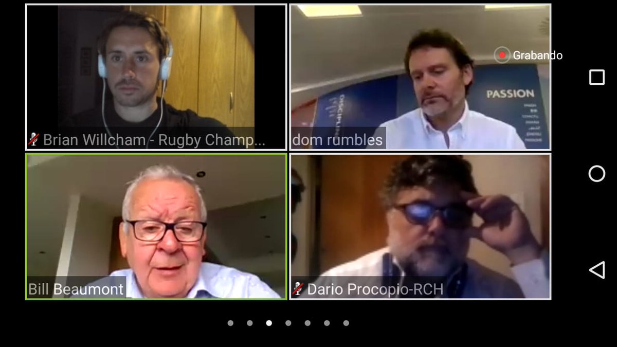 RCH fue uno de los dos medios argentinos que se dieron cita a la conferencia de prensa de Bill Beaumont y el único que contó con dos periodistas acreditados, que pudieron preguntarle al presidente reelecto. Pinchá acá y enterate de todo: lnkd.in/eC38USd