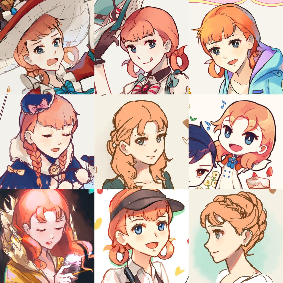 happy #エアFEexpo !!
my favorite character is annette! i've drawn her... just a little bit... ? 