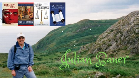 Early church history engages readers resulting in 5-star reviews in author Julian Bauer’s six books of historical fiction. Two have won the Catholic Writers Guild seal of approval (Scholar’s Challenge and Eugenios). Soft cover or Kindle versions available at Amazon. Read reviews.