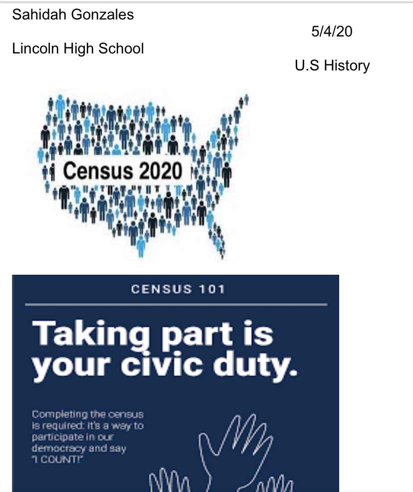 MrColli1's tweet photo. #YonkersCounts
#YonkersCounts4Education
#Census2020 
Lincoln Lancers understanding the importance of participating in the Census 2020...
@RcollinsJudon https://t.co/TJCrtM65k5