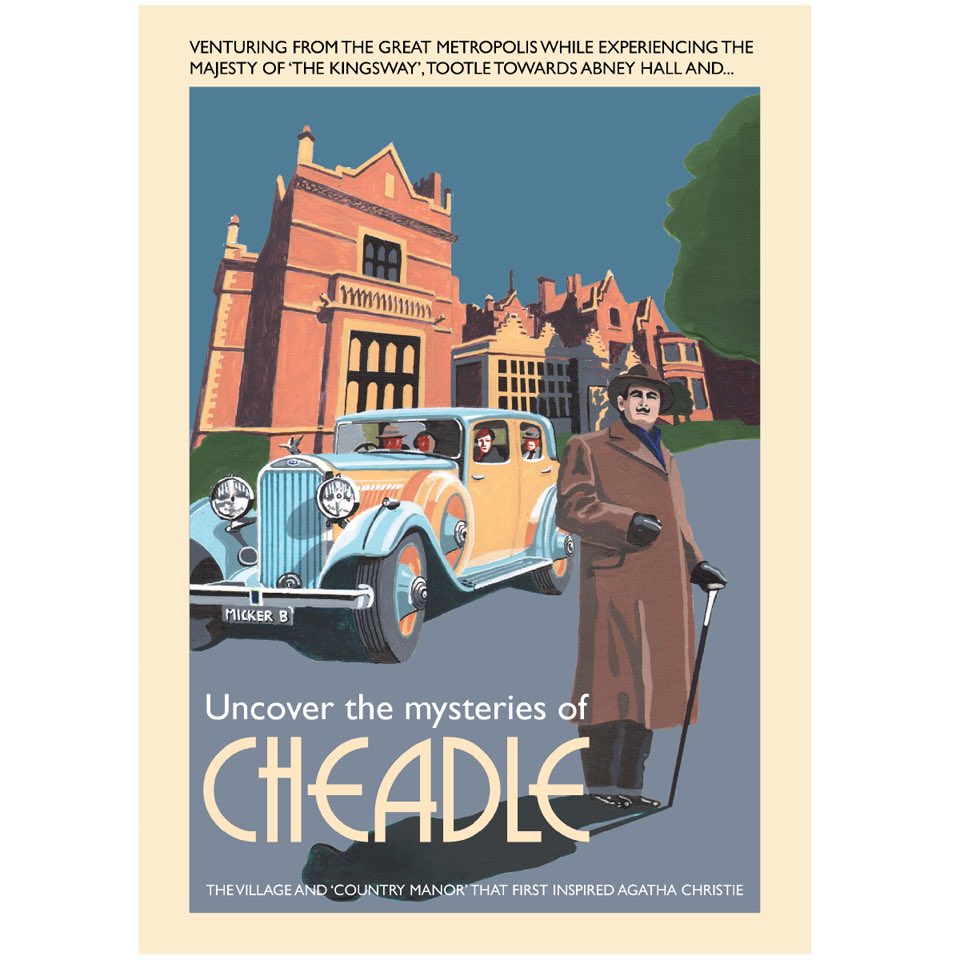 A brand new edition to our Modern Retro Art Collection. 
CHEADLE  !
A Quirky, tongue in cheek observation of your local area. 
Check the full collection, and see your area, on our website now.... 
#Cheadle #Stockport #modernretro #art