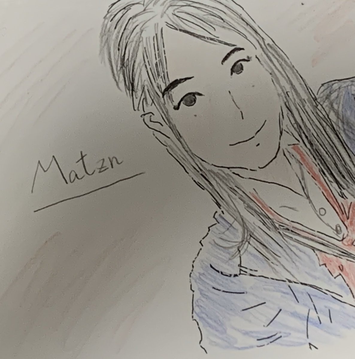 redcomets221's tweet photo. 前も書いたけど
もう一枚描いてみた。
これからも頑張ってもらいたいのでエールも込めて(*´-`)
#いいねくれた演者さんの絵チャレンジ
#いいねくれたヲタさんの推しの絵チャレンジ
#まっつん
#FancyCollection https://t.co/BJjT4wrYvM