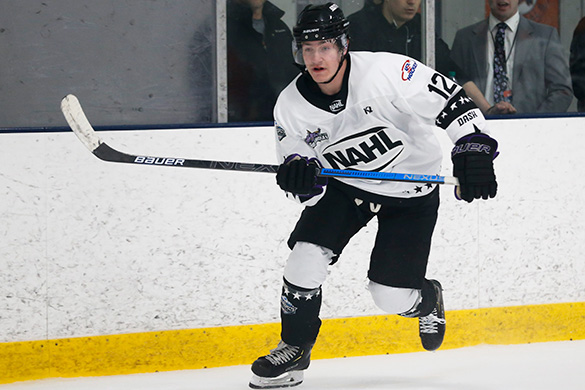 #NAHL Commitment Alert: <a href="/LoneStarBrahmas/">Lone Star Brahmas 🏆</a> and #TopProspects forward CJ Walker has committed to play NCAA Division III hockey for @UWSMensHockey nahl.com/news/story.cfm…