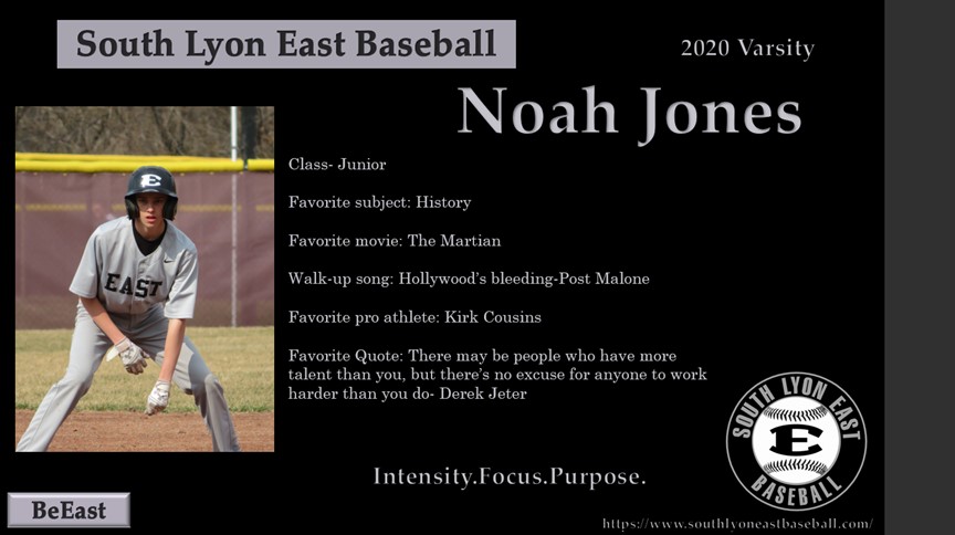 SLEBaseball's tweet photo. South Lyon East Baseball Varsity Player Highlight... https://t.co/fdAwXgJnSy