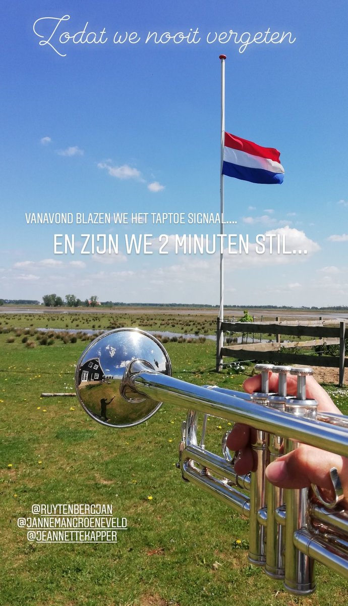 kapperJeannette's tweet photo. Muzikanten...
Uit de #Biesbos
#noordwaard
Ook wij staan even stil 🇳🇱 https://t.co/2JGZQAVPua
