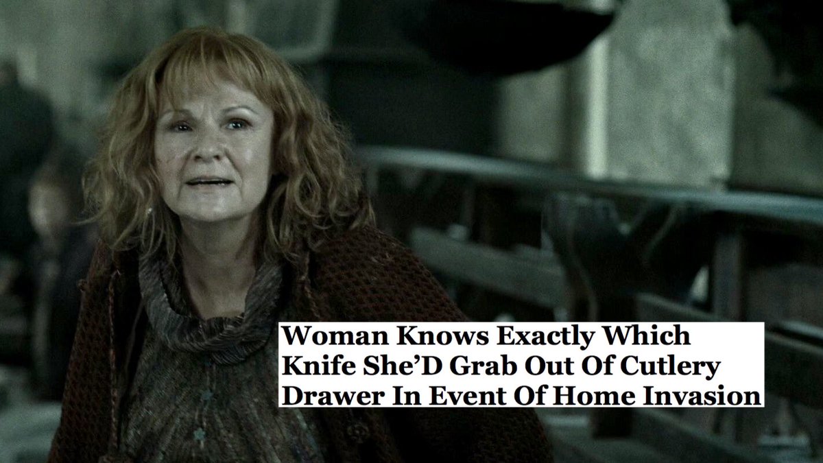 outofcntexthp's tweet image. a queen!