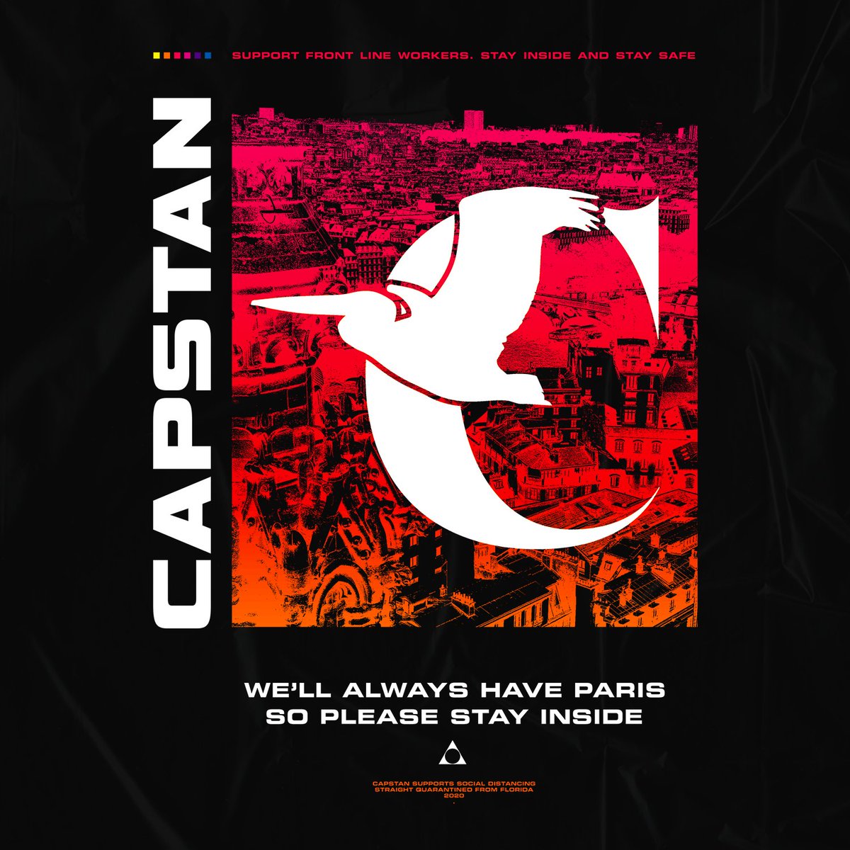 We launched some new t-shirts today through 
@AbsoluteMerch, to promote being responsible and safe so we can all get back to doing what we love sooner than later. ⁣⁣Available till May 11th 🎼💙
capstan.absolutemerch.com