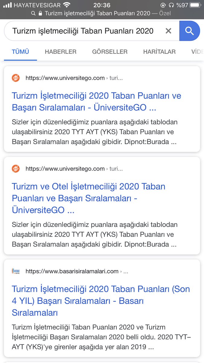 En iyisi turizm okumak ya ...
Daha fazla parayı cebe indirelim diye üç milyon insanın hayatını etkiliyorsunuz.
Siz bu yaptıklarınızın hesabını nasıl ödeyeceksiniz merak ediyorum !!! #yazık  #yks2020
