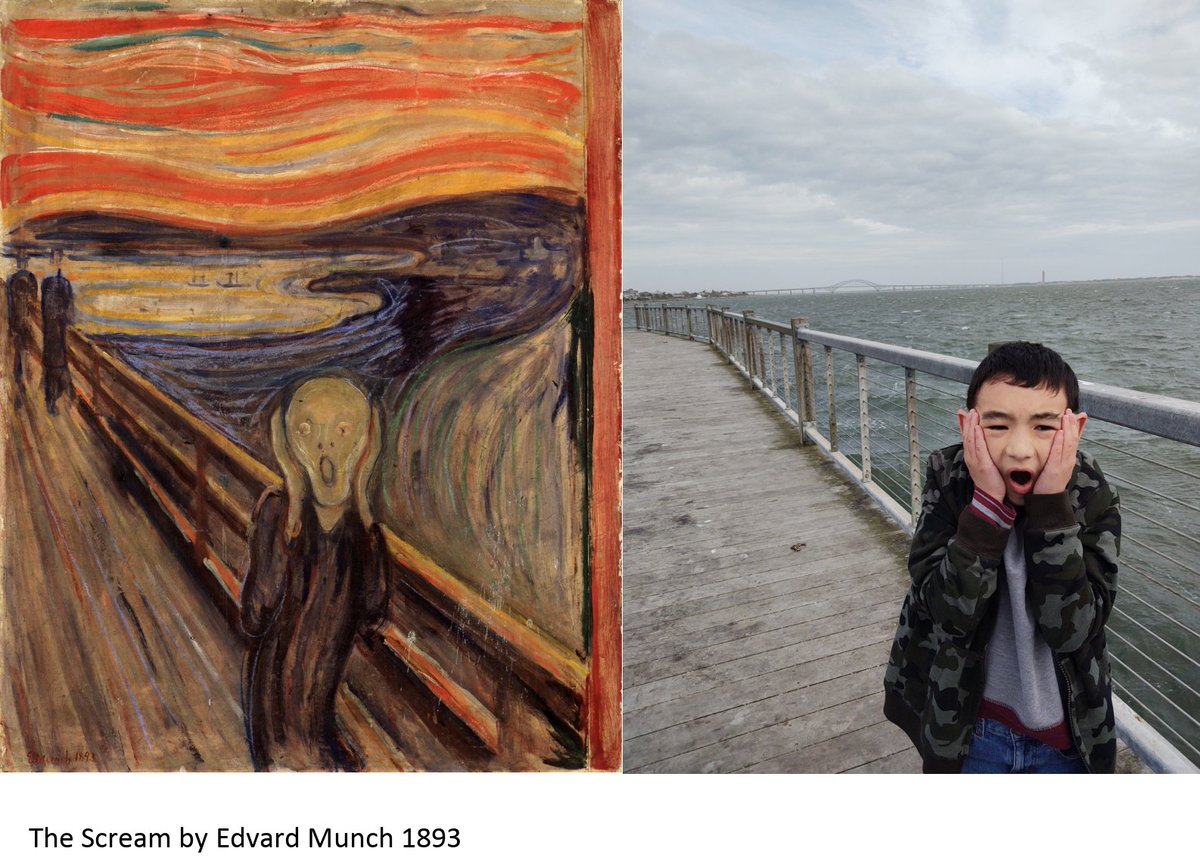 SperaMrs's tweet photo. Amazing famous art recreations by K-2 students in Timber Point and Connetquot https://t.co/UPbHnRF189