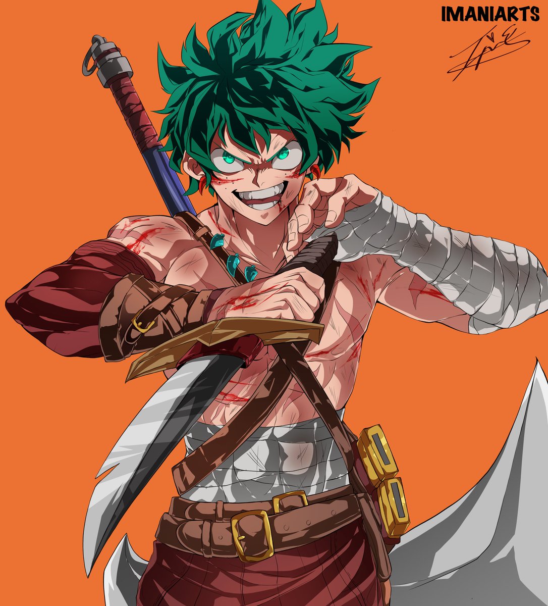 Barbarian Deku joins the battle ⚒