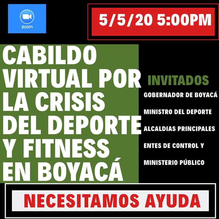elcriticonboy's tweet photo. @GobBoyaca @FunemeAlejandro @AlcaldiaTunja así es como dice ayudar a los que votaron por ustedes? Saliéndose por la tangente? @Indeportesboy @Irdettunja 
Cientos de entrenadores y dueños de gimnasios en bancarrota y le interesa un...
#tunja #boyaca #Colombia #4May #UltimaHora https://t.co/RcgsQOJGS6