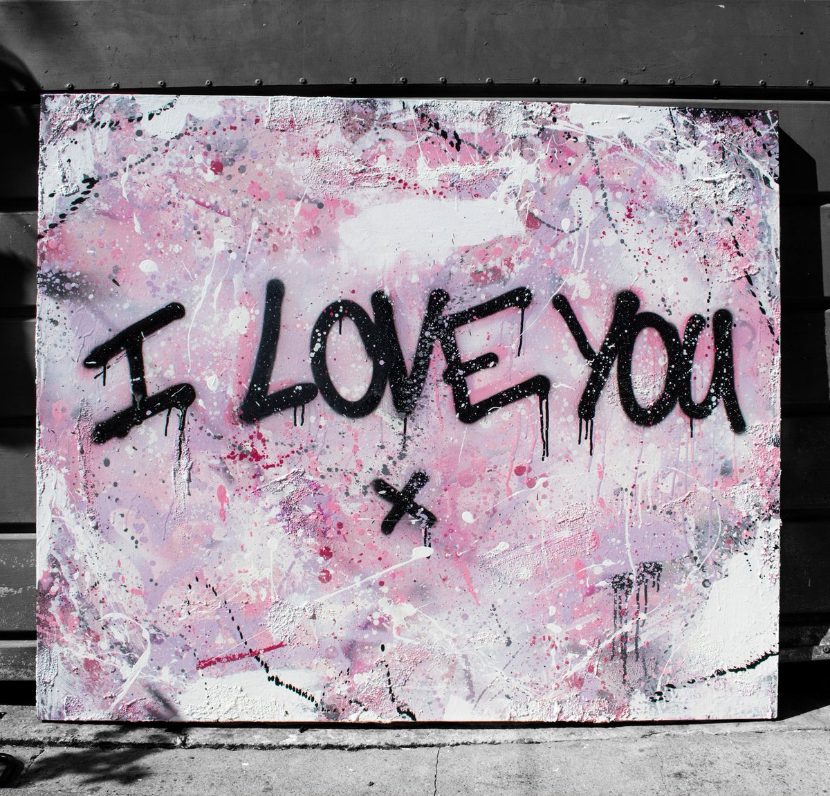 BIZR1's tweet photo. ILOVEYOU - Prints available https://t.co/UtKEejRRlB https://t.co/T7wMkmoxh5