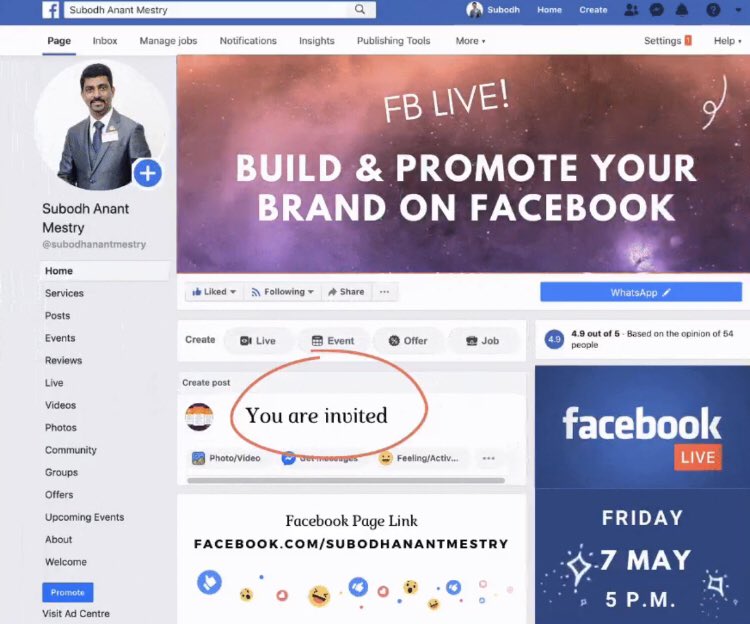 tech_it_easier's tweet photo. After successful first LIVE session on Facebook, here is the next one.
Topic :
BUILD & PROMOTE YOUR BRAND ON FACEBOOK
Date : Thursday, 7th May, at 5 P.M.
Venue : https://t.co/Zb73wK5o6A
See you there.
#TechITEasier #SocialMediaTricks #MeTecho #AskMeHow #FacebookLive https://t.co/28GnR687gw