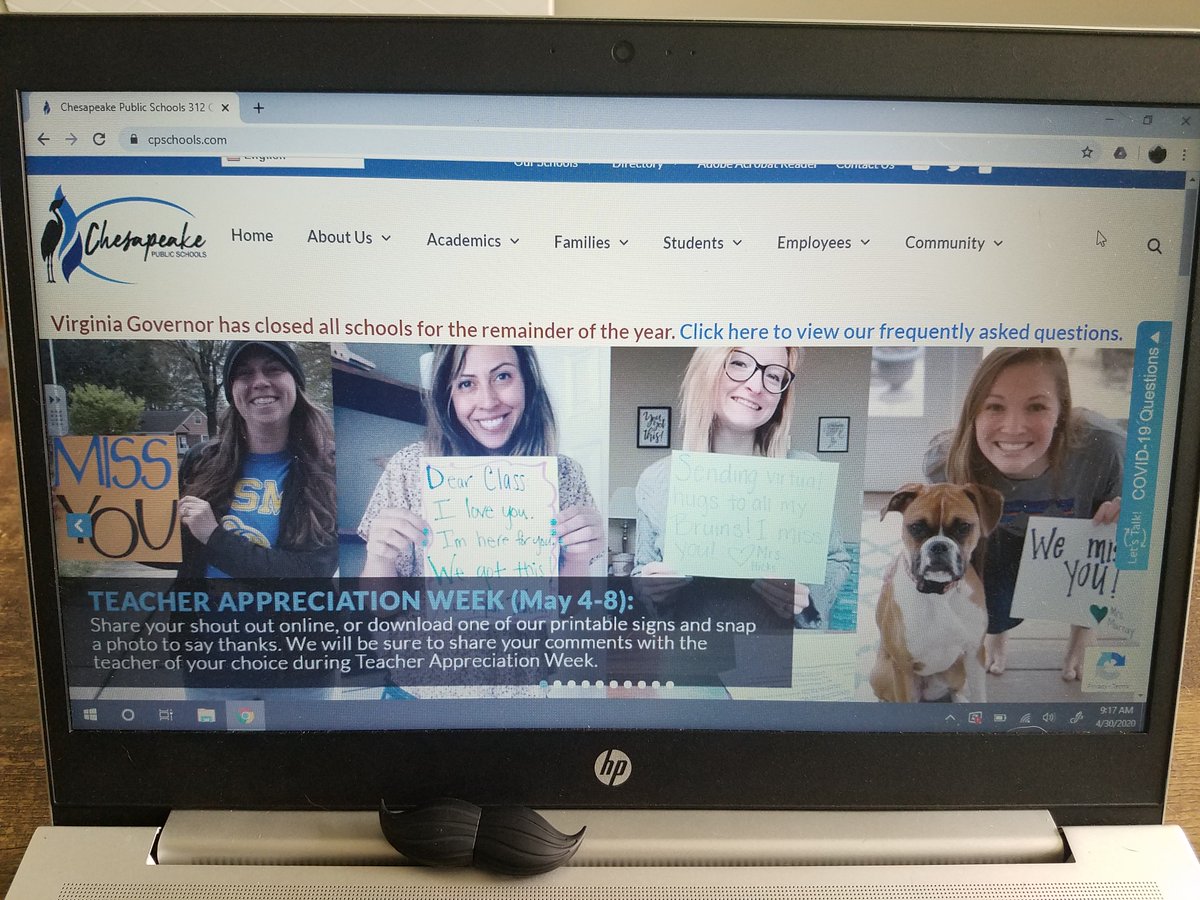 StayRealLuvLife's tweet photo. Proud to be one of the faces of Chesapeake Public Schools...I made the division website! @OscarSmithMS @cpschoolsva https://t.co/XysnlRyJrD