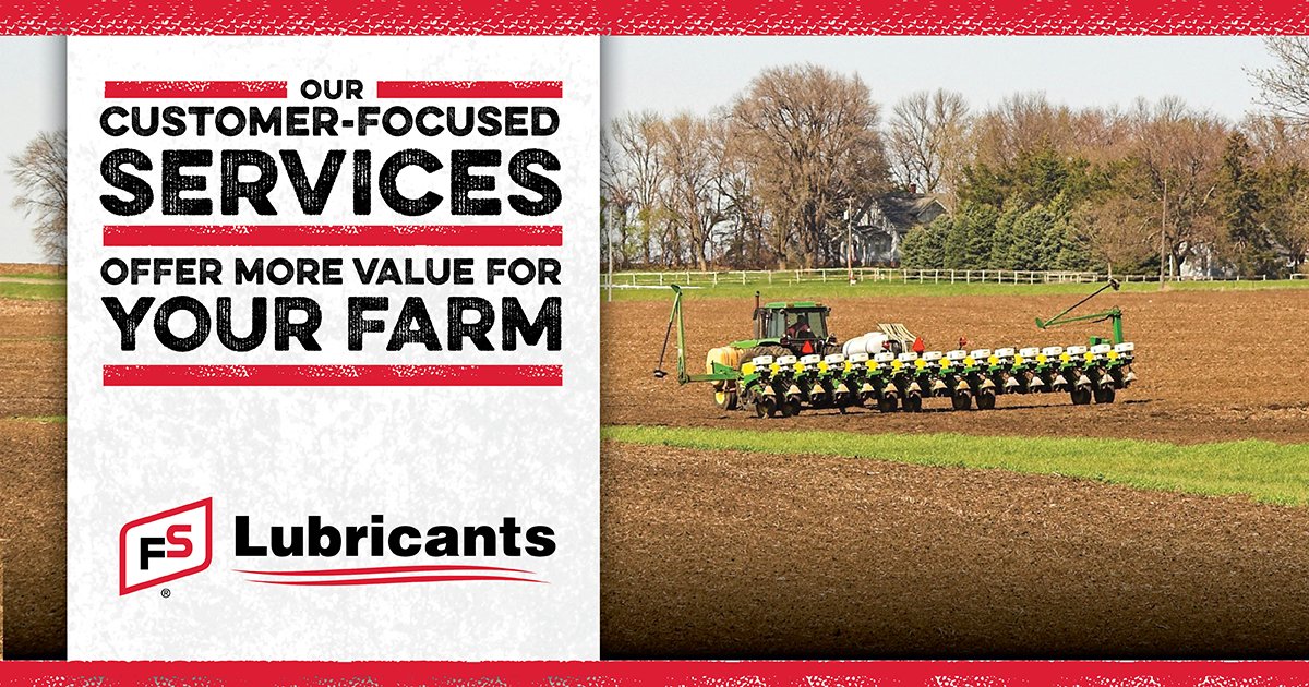 FSCooperatives's tweet photo. Put our high-quality lubricants to work on your farm. Call your local #FSEnergy Specialist to find out what #FSLubricants can do for you. 

#GofurtherGoFS #Plant20 https://t.co/aLIBJ9BNbX