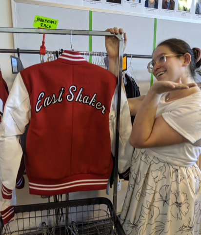LynPaolo's tweet photo. Who's ready for class? Our PA thinks our custom letterman jackets are ready for their tour of East Shaker High. Go Cardinals!
#Hulu #SimpsonStreet #HelloSunshine #latergram #Behindthescenes #costumedesign #costumeprep #functionandfashion #lightscamerafashion https://t.co/RxcGdkmmLd