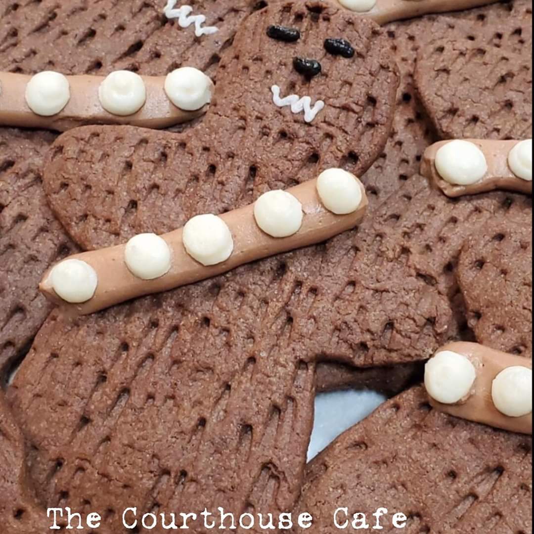 courthousecafe3's tweet photo. #Maythe4thBeWithYou2020
Darth Vader Chocolate donuts
Strawberry Sith Lord Donuts
& Wookie Cookies!! Limited quantities so get them while you can!
@TheHappyPlaceNM #onthesquare in #Portales #RealFreshFood #hometowncafe https://t.co/cikAtsXbUC