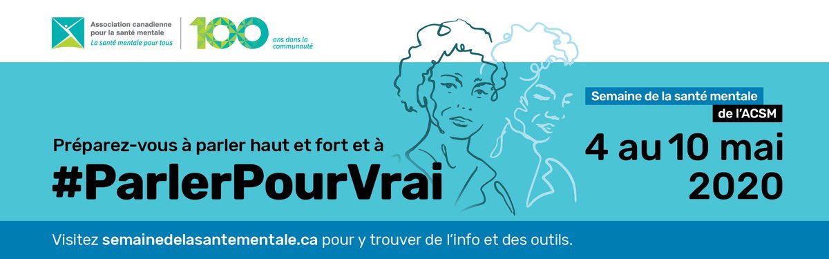 En ce temps de crise sans précédent, profitons de la #Semainedelasantémentale pour prendre soin de soi et osons #ParlerPourVrai de ce qu’on ressent. N’oubliez pas que vos gestionnaires et le PAE sont là pour vous. Nous sommes tous unis dans cette situation.