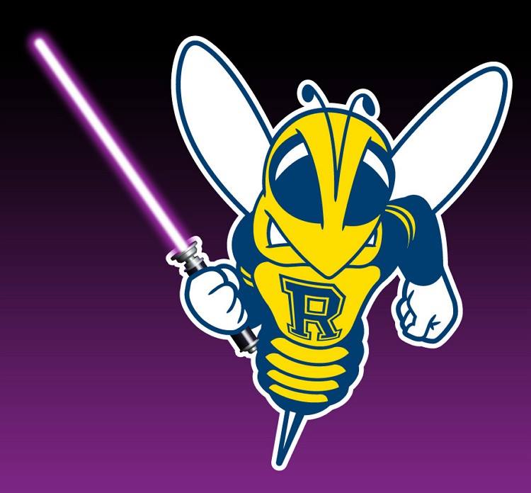 UofR's tweet photo. #MayThe4thBeWithYou, Yellowjackets 💜 https://t.co/8nchELdhOw