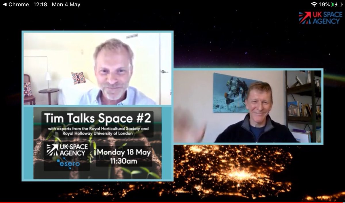cwp_clyne's tweet photo. We weren’t lucky enough to have Tim answer one of our questions this time (a pupil from Archbishop Rowan School, nr Chepstow, was) but maybe during the next chat on Monday 18th May. However, the European Space Agency did reply to my Facebook post... @cwprimary https://t.co/REChxo5xXL