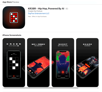 Kr38rB's tweet photo. KR38R helps producers - on the #appstore now! https://t.co/qipvoJ9VDR #hiphop #dance #trap #AI #trickdaddy #letsrapthisup #rap #pop #beats https://t.co/fonJMaXKDe