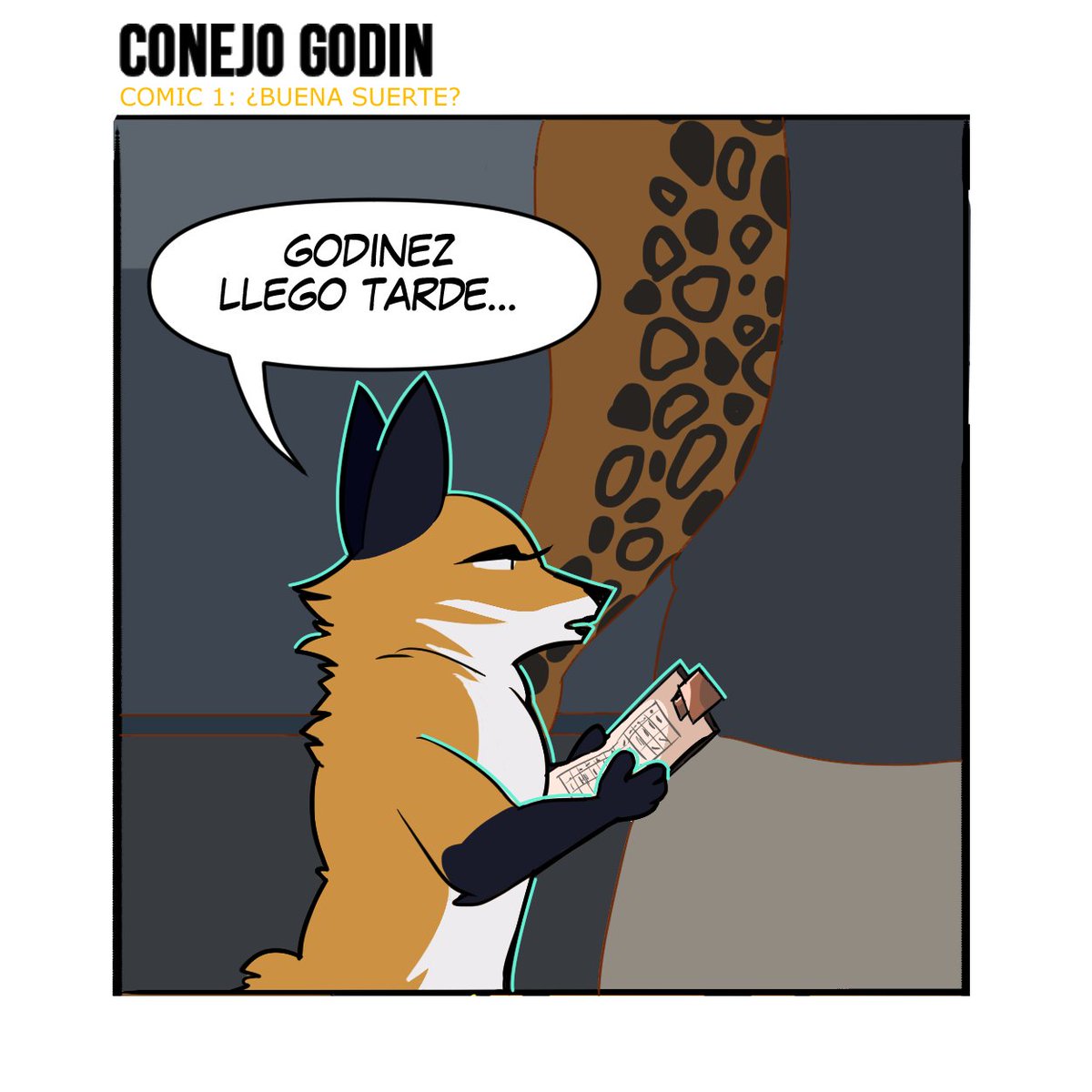 CONEJO GODÍN: comic#1¿buena suerte?
He estado trabajando en esto y decidí empezarlo en mi cumpleaños, varios pequeños comics sobre Godín con algo que contar, saldrán cada semana el lunes