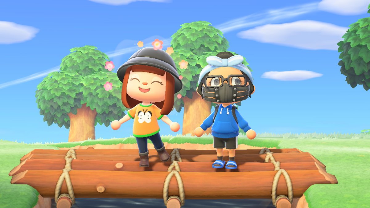 OhPizzaQueen's tweet photo. sister sister #AnimalCrossing #ACNH #NintendoSwitch https://t.co/k83pTLAiwQ